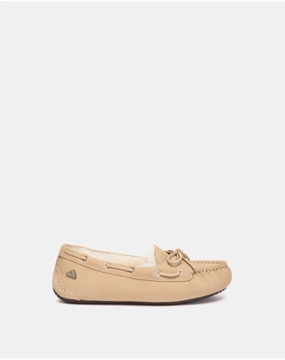 EVERAU - EverAU Ugg Pommie Cow Leather Upper Moccasins
