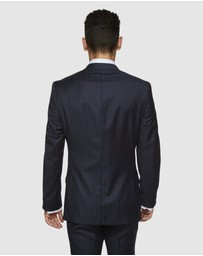 Kelly Country - Navy Pinstripe Wool Suit Set