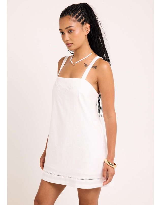Subtitled - Nerida Lace Detail Mini Dress