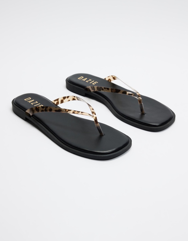 Dazie - Ruby Tortoiseshell Thongs