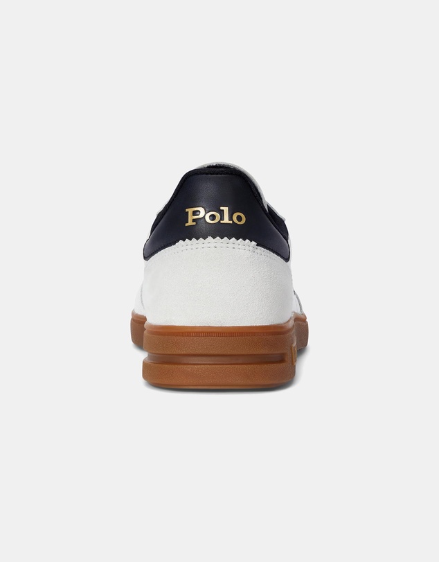 Polo Ralph Lauren - Bedford Leather-Suede Sneakers - Men's