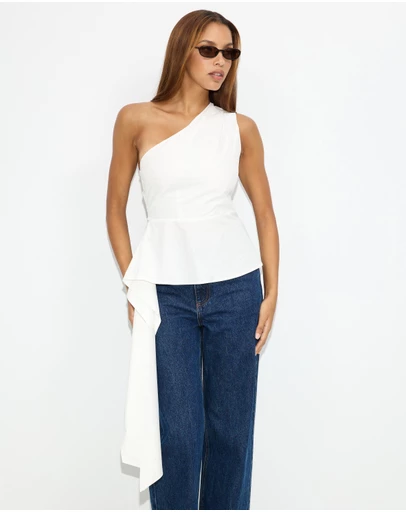 Dazie - Brooklyn One Shoulder Top