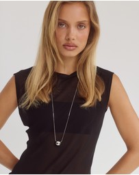 CENDRE - Delphine Necklace Silver