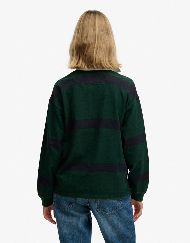 Superdry - Heritage Stripe Rugby Top