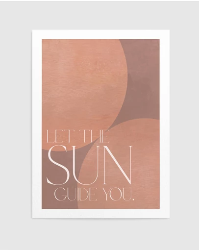 Olive et Oriel - Golden Mantras No35 by Treechild Art Print