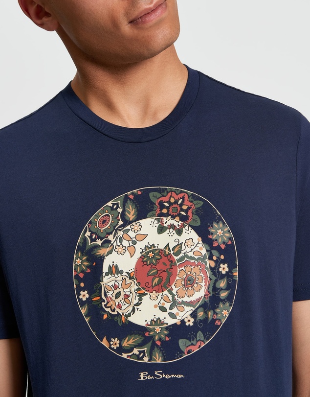 Ben Sherman - Floral Target Tee