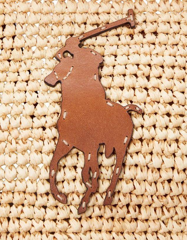 Polo Ralph Lauren - Big Pony Raffia Large Tote - The ICONIC Exclusive