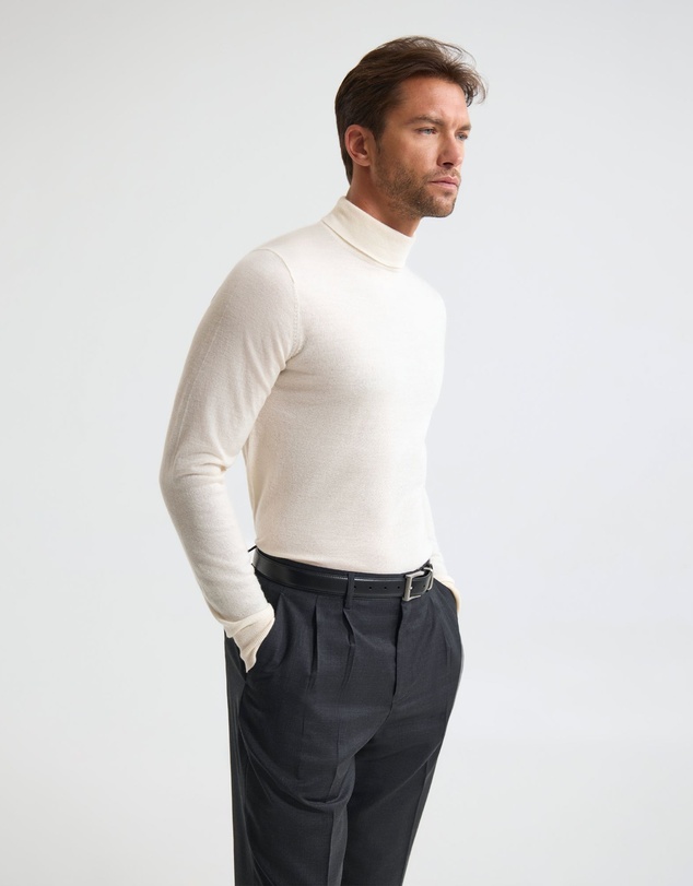 Oxford - Aaron Turtle Neck Merino Pullover