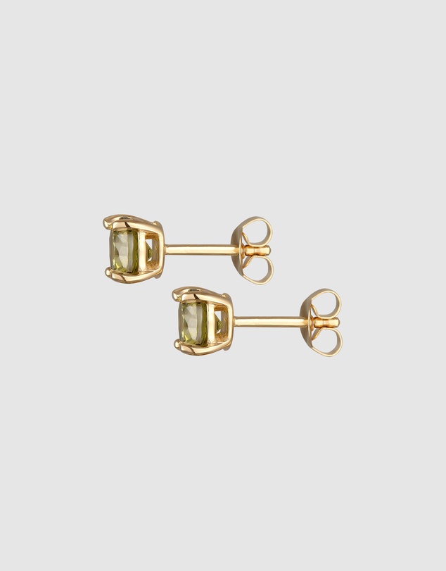 Kuzzoi - ICONIC EXCLUSIVE - Zirconia Stud Earrings in Gold-Plated 925 Sterling Silver
