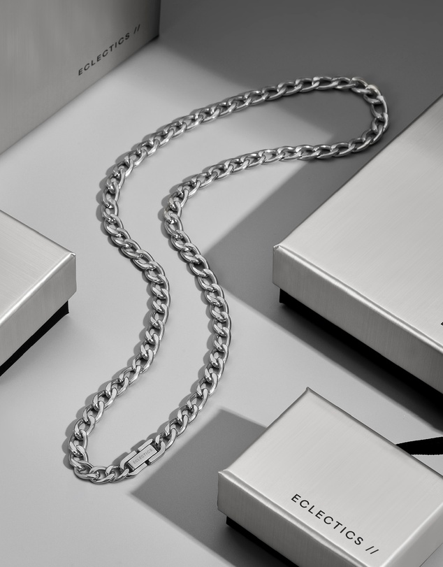 Eclectics - Cascade Cuban Chain Necklace