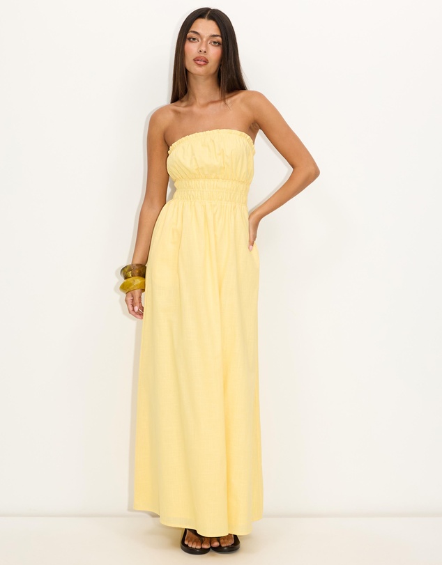 Dazie - Heatwave Strapless Maxi Dress