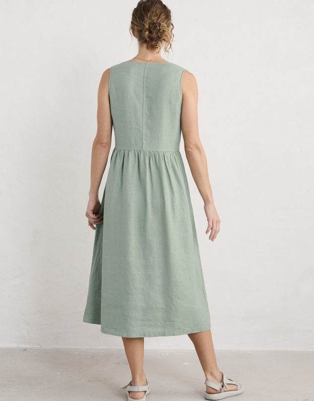 Seasalt - Seasalt Cornwall Green Lowland Heather Dress