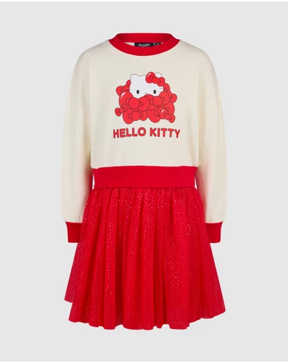 Rock Your Kid - Hello Kitty Jumper Dress - Kids-Teens