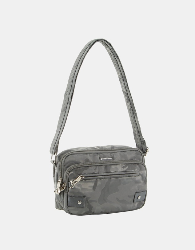 Pierre Cardin - Pierre Cardin Nylon Anti-Theft Cross Body Bag
