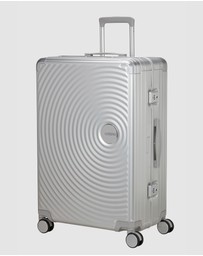American Tourister - Soundbox Alu Large Tsa Suitcase Expandable (77Cm)