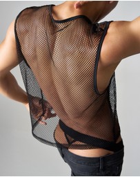 TEAMM8 - Edge Net Muscle Tank