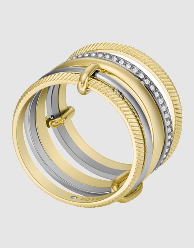 Fossil - Harlow Two Tone Ring