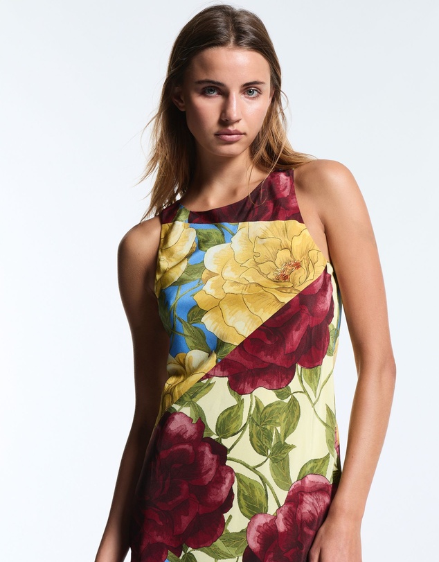 Muma World - Mixed Floral Electra Mini Dress