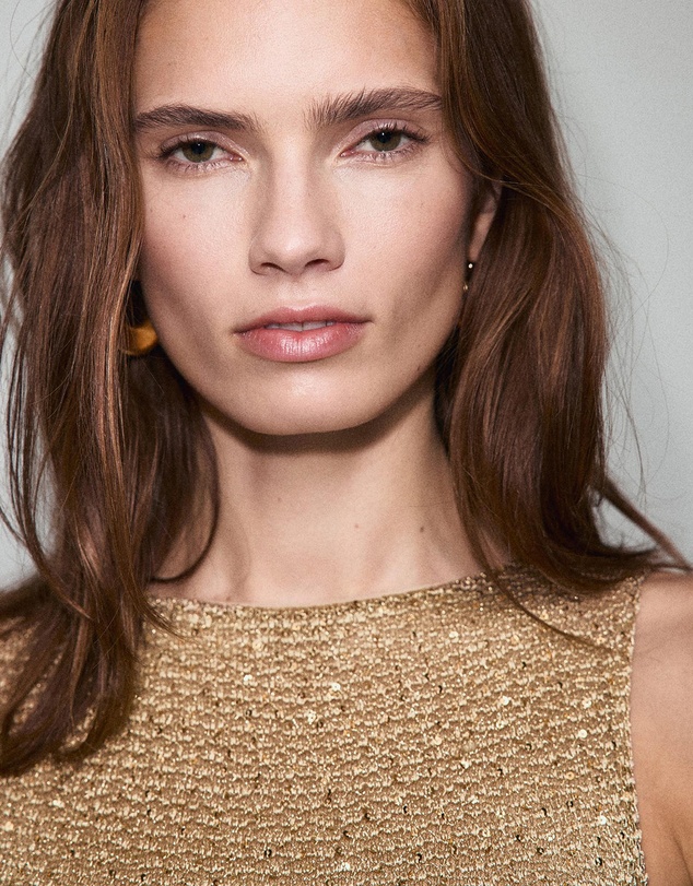 M.N.G - Knitted Dress With Sequin Detail