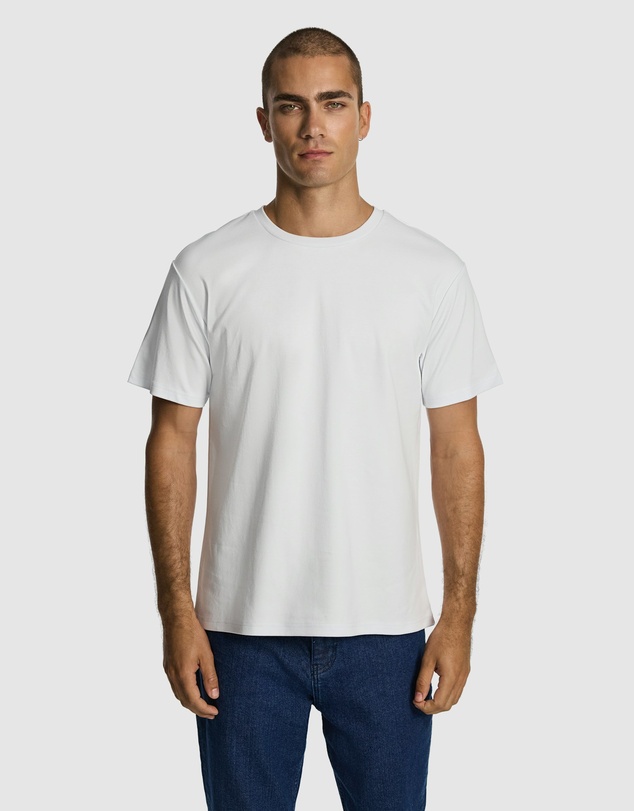 yd. - Zion Relaxed Mercerised Cotton Tee
