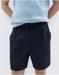 UNISON - Seersucker Swim Short