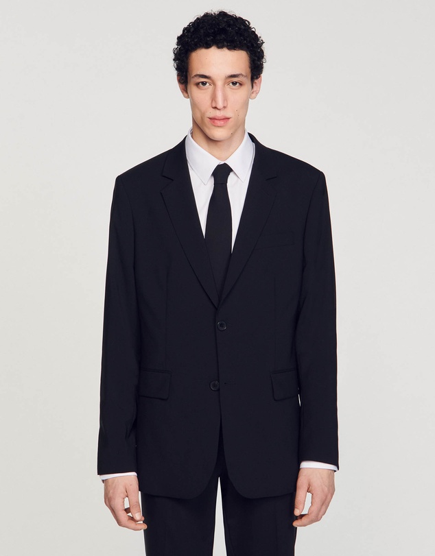 Sandro - Formal Black Suit Jacket