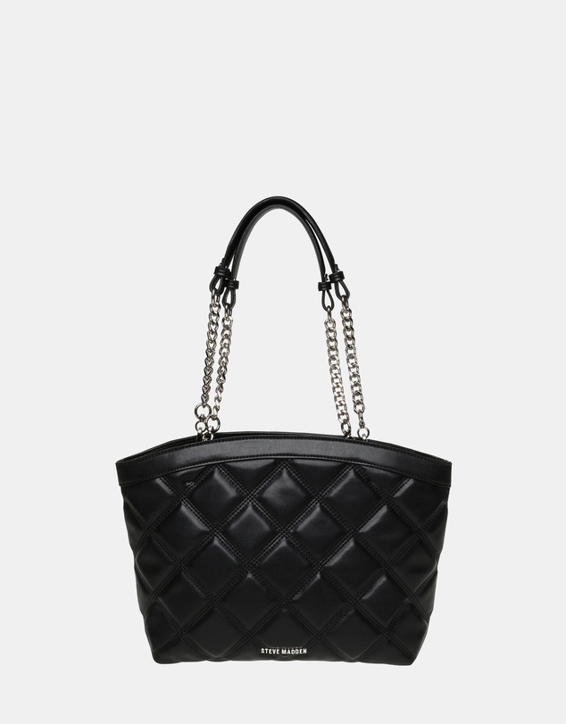Steve Madden - BSole Black Silver Handbag
