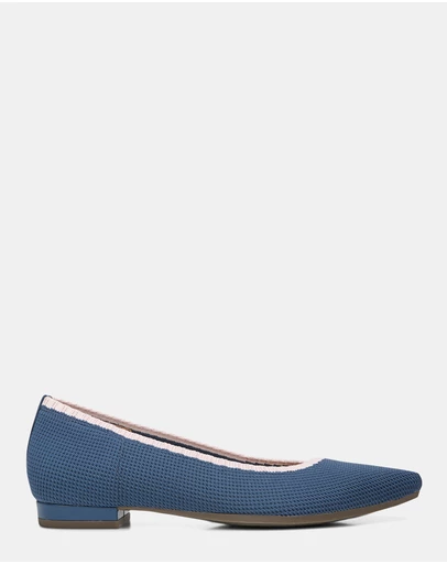 Vionic - Dahlia Flat - Navy