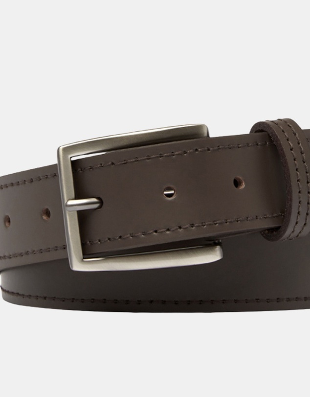 Buckle - McAllister. Australian Made Buffalo Leather Belt. 35mm width.