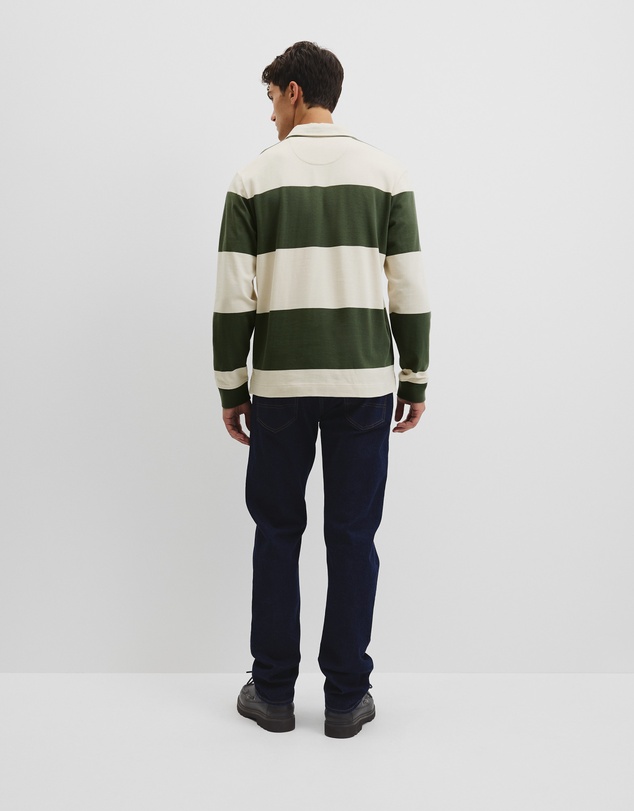Country Road - Australian Cotton Stripe Rugby Polo