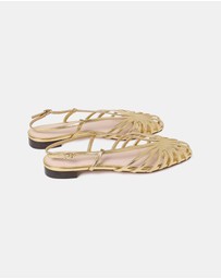 Loeffler Randall - Devon Lattice Slingback Sandals
