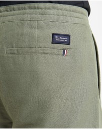Ben Sherman - Linen Cotton Drawcord Short