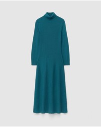 & Other Stories - Merino Wool Turtleneck Maxi Dress