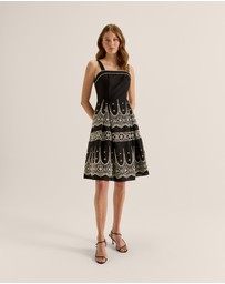 Review - Florida Embroidered Sun Dress