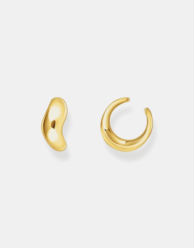 THOMAS SABO - Ear cuff organic-shaped gold