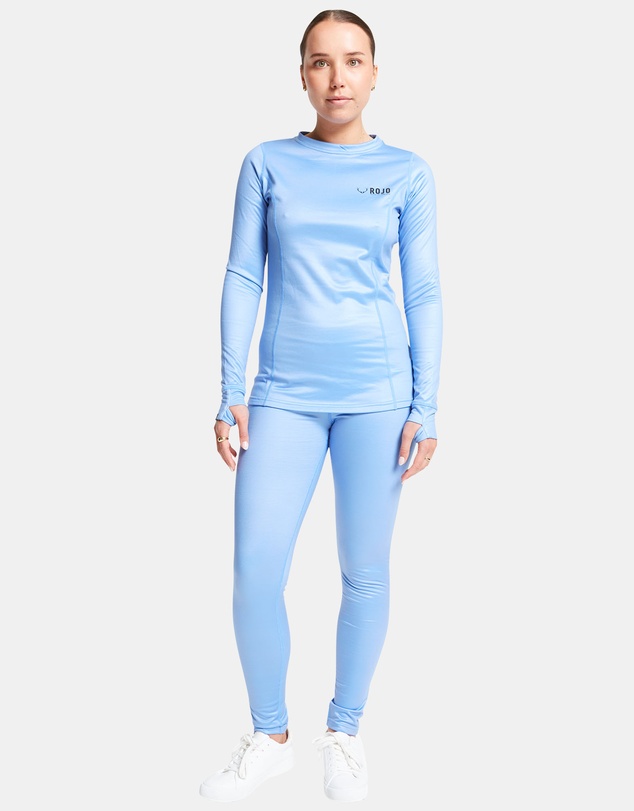 ROJO Outerwear - Women'S Living Best Life Crew Neck Top