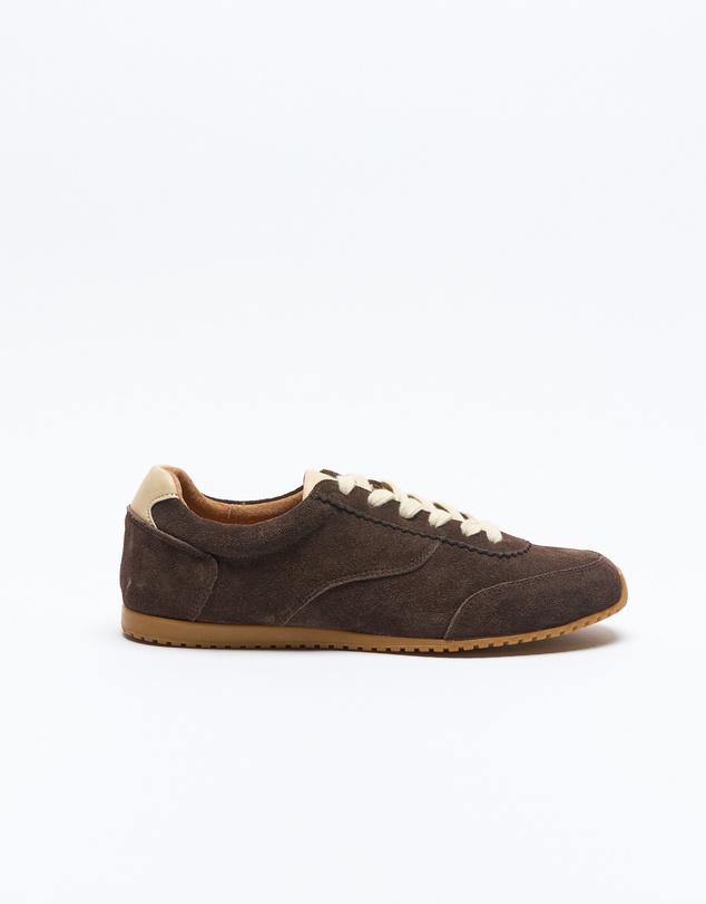 Walnut Melbourne - Bently Leather Sneaker