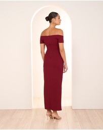 Pilgrim - Jamie Off Shoulder Midi Dress