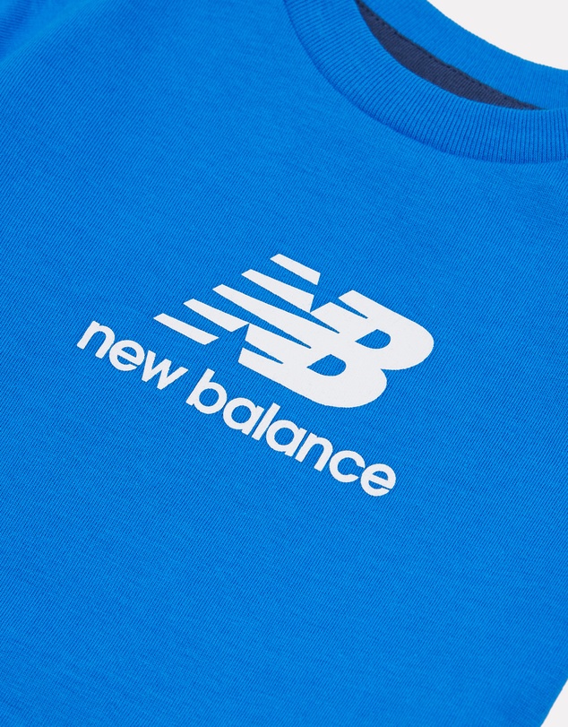 New Balance - Jersey Tee & Brushback Jogger Set