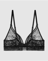 Passionata - Jeanne Wirefree Sheer Triangle Lace Bralette