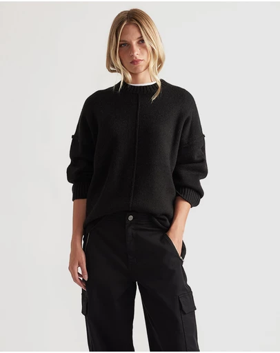 Decjuba - Milena Seam Detail Knit Jumper