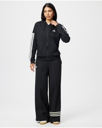adidas Sportswear - Essentials 3-Stripes Full-Zip Fleece Hoodie