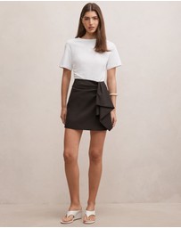 Forever New - Lexi Drape Mini Skirt