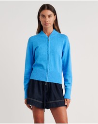 Jag - Arden Zip Knit Cardigan