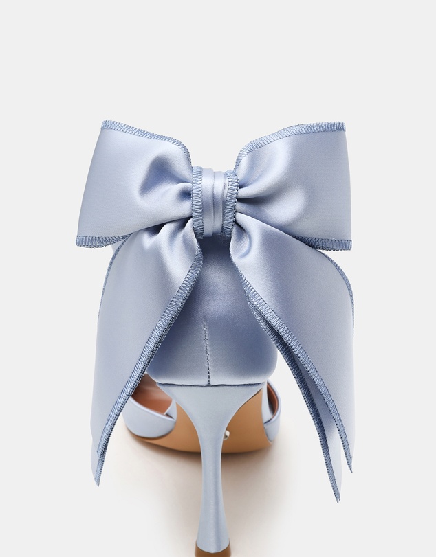 Steve Madden - Bougie Baby Blue Satin Heels