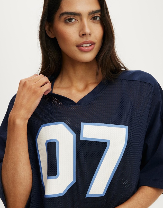 Cotton On Body Active - Active Mesh Cropped Graphic Tee