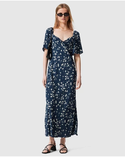 & Other Stories - Flutter-Sleeve Midi Dress