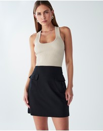 Willa - Lagoon Mini Skirt