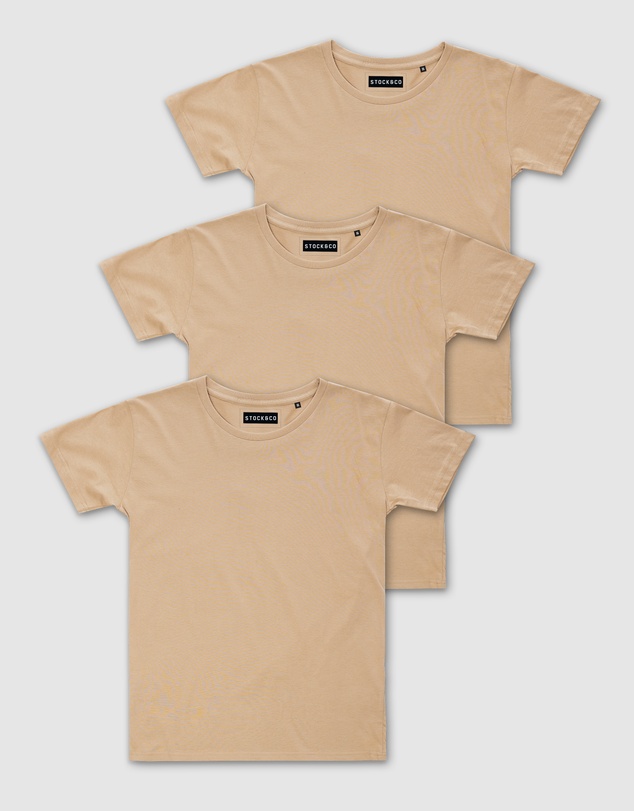 Stock & Co. - 3-Pack Stock Tee
