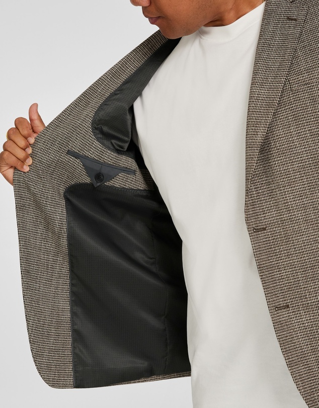 Johnny Bigg - Barker Check Stretch Blazer